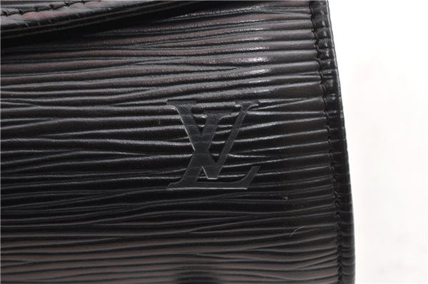 Authentic Louis Vuitton Epi Nocturne PM Shoulder Hand Bag Black M52182 LV  1247G