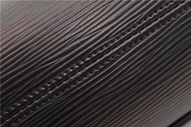 Authentic Louis Vuitton Epi Nocturne PM Shoulder Hand Bag Black M52182 LV  1247G