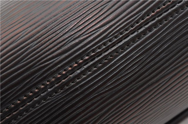 Authentic Louis Vuitton Epi Nocturne PM Shoulder Hand Bag Black M52182 LV  1247G