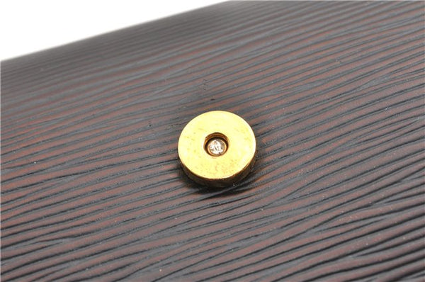 Authentic Louis Vuitton Epi Nocturne PM Shoulder Hand Bag Black M52182 LV  1247G