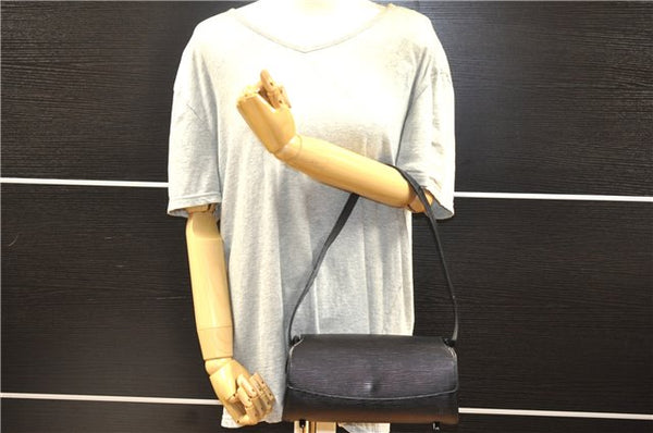 Authentic Louis Vuitton Epi Nocturne PM Shoulder Hand Bag Black M52182 LV  1247G