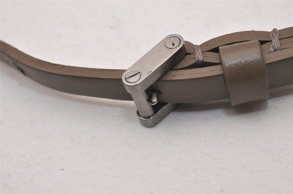 Authentic Louis Vuitton Epi Biarritz Shoulder Bag Purse Gray M5293C LV 1247I