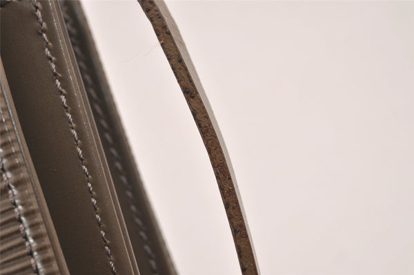 Authentic Louis Vuitton Epi Biarritz Shoulder Bag Purse Gray M5293C LV 1247I