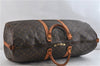 Auth Louis Vuitton Monogram Keepall Bandouliere 60 Boston Bag M41412 LV 1248D