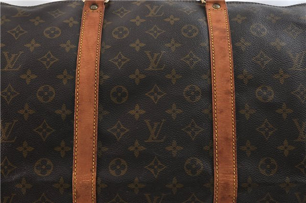 Auth Louis Vuitton Monogram Keepall Bandouliere 60 Boston Bag M41412 LV 1248D