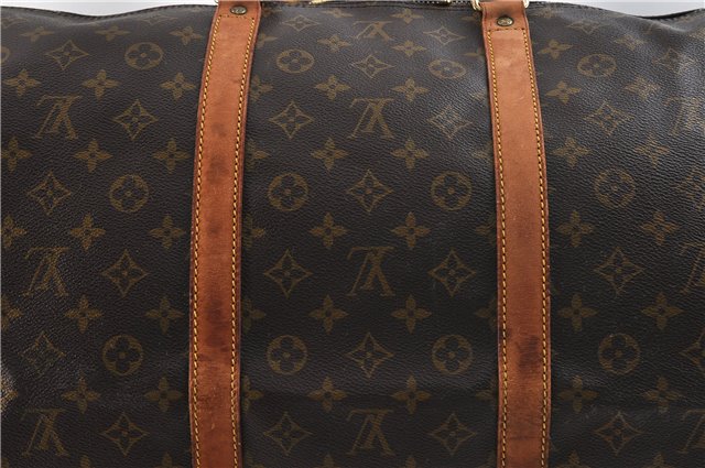 Auth Louis Vuitton Monogram Keepall Bandouliere 60 Boston Bag M41412 LV 1248D