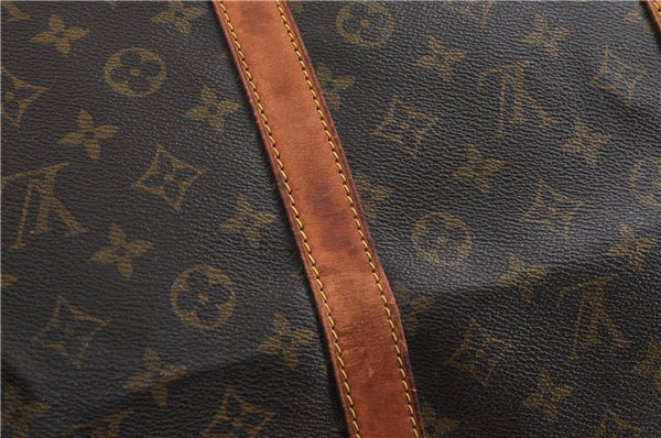 Auth Louis Vuitton Monogram Keepall Bandouliere 60 Boston Bag M41412 LV 1248D