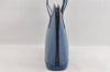Authentic Louis Vuitton Epi Lussac Shoulder Tote Bag Blue M52285 LV 1248I