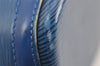 Authentic Louis Vuitton Epi Lussac Shoulder Tote Bag Blue M52285 LV 1248I