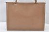 Authentic GUCCI Vintage Shoulder Tote Bag Purse Leather 0021047 Beige 1249G