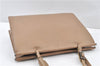Authentic GUCCI Vintage Shoulder Tote Bag Purse Leather 0021047 Beige 1249G