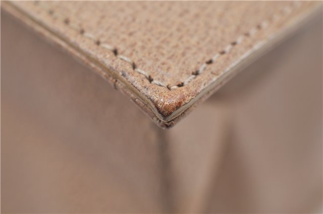 Authentic GUCCI Vintage Shoulder Tote Bag Purse Leather 0021047 Beige 1249G