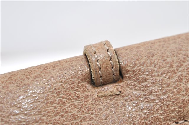 Authentic GUCCI Vintage Shoulder Tote Bag Purse Leather 0021047 Beige 1249G