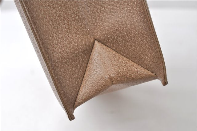 Authentic GUCCI Vintage Shoulder Tote Bag Purse Leather 0021047 Beige 1249G