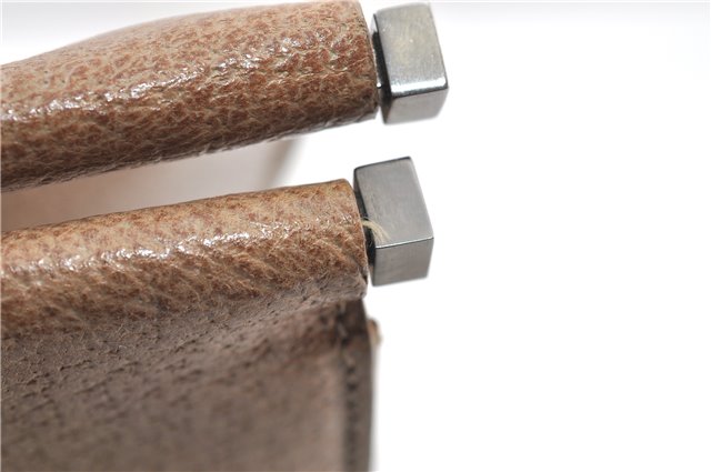 Authentic GUCCI Vintage Shoulder Tote Bag Purse Leather 0021047 Beige 1249G