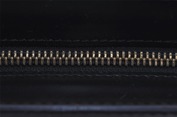 Authentic Louis Vuitton Epi Pochette Homme Clutch Hand Bag Black M52522 LV 1249I