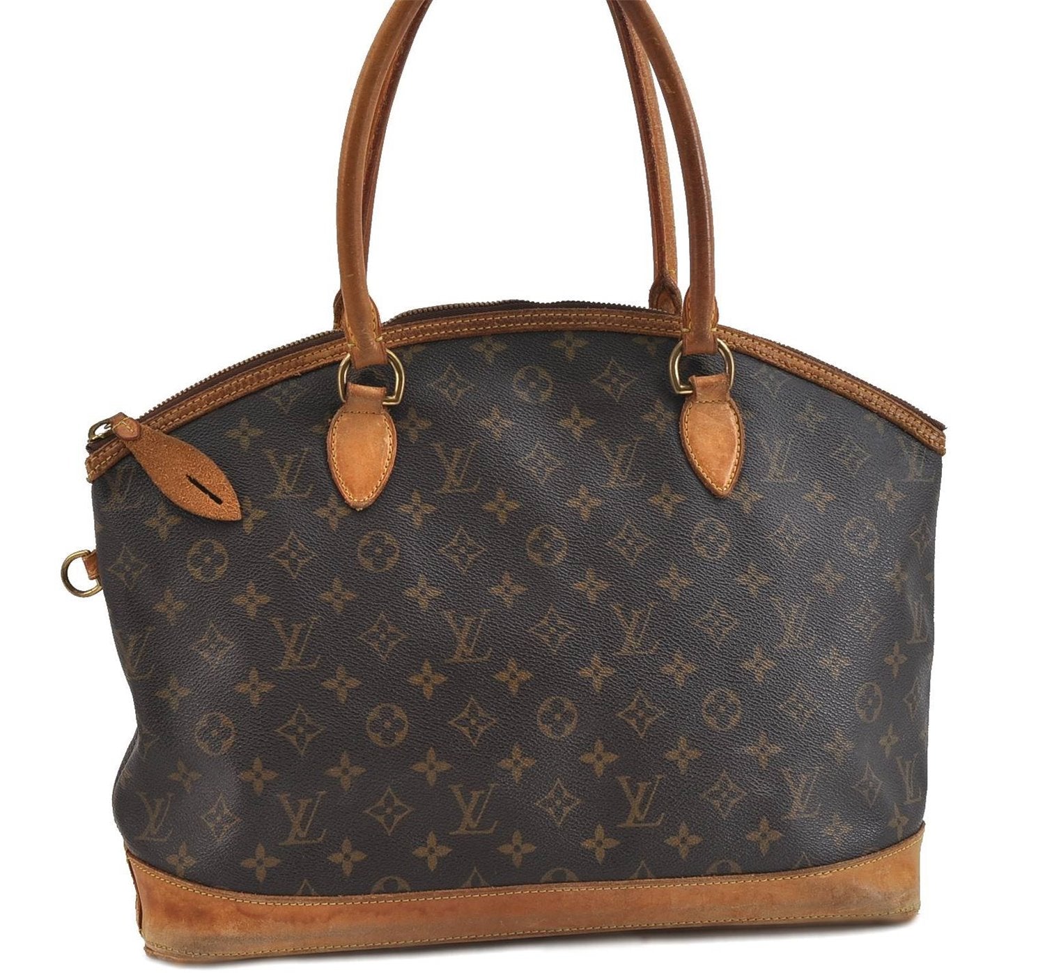 Authentic Louis Vuitton Monogram Lockit Horizontal Shoulder Bag M40104 LV 1250D