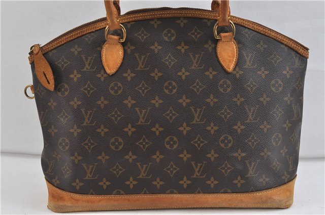 Authentic Louis Vuitton Monogram Lockit Horizontal Shoulder Bag M40104 LV 1250D