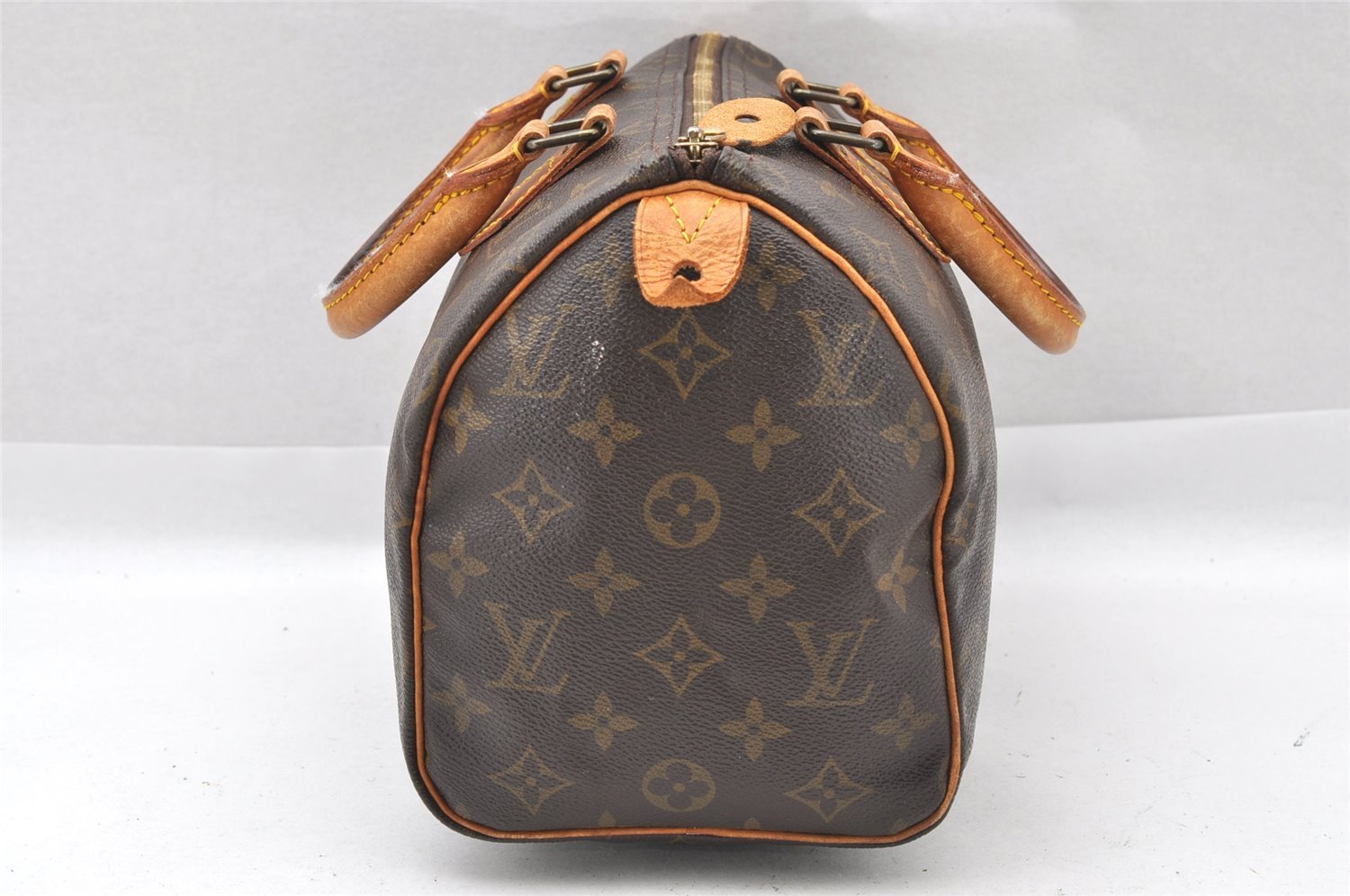 Authentic Louis Vuitton Monogram Speedy 25 Boston Hand Bag M41528 LV 1250I