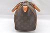 Authentic Louis Vuitton Monogram Speedy 25 Boston Hand Bag M41528 LV 1250I