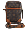 Authentic Louis Vuitton Monogram Danube Shoulder Crossbody Bag M45266 Junk 1251I