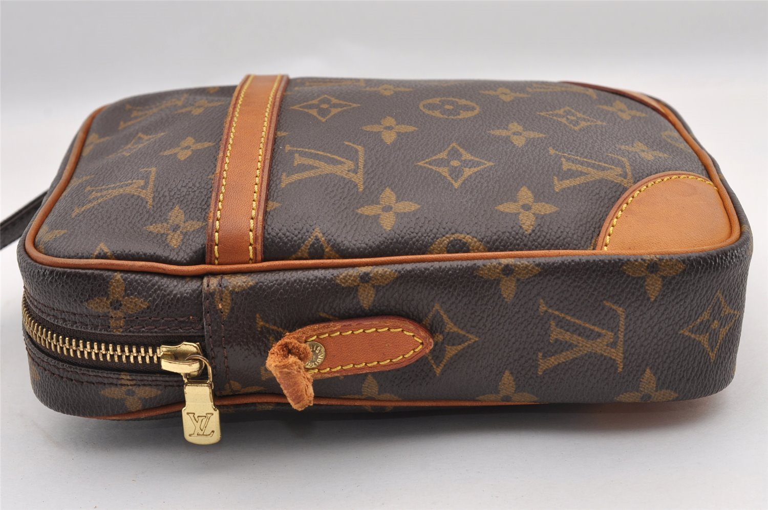 Authentic Louis Vuitton Monogram Danube Shoulder Crossbody Bag M45266 Junk 1251I