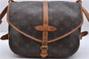 Auth Louis Vuitton Monogram Saumur 30 Shoulder Cross Body Bag M42256 LV 1253D