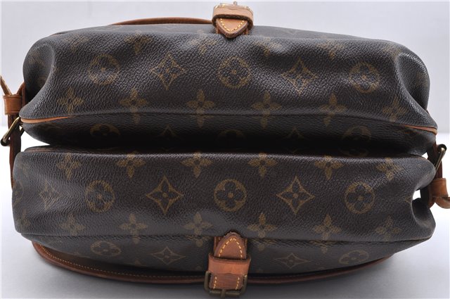 Auth Louis Vuitton Monogram Saumur 30 Shoulder Cross Body Bag M42256 LV 1253D