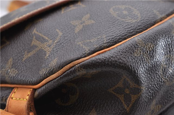 Auth Louis Vuitton Monogram Saumur 30 Shoulder Cross Body Bag M42256 LV 1253D