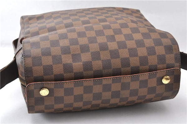 Authentic Louis Vuitton Damier Naviglio Shoulder Cross Body Bag N45255 LV 1253G