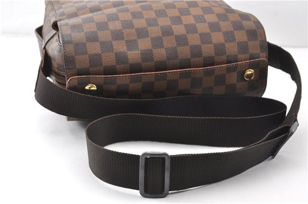 Authentic Louis Vuitton Damier Naviglio Shoulder Cross Body Bag N45255 LV 1253G