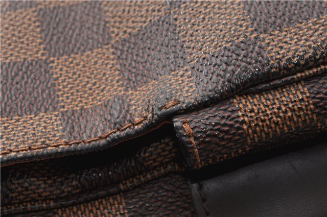 Authentic Louis Vuitton Damier Naviglio Shoulder Cross Body Bag N45255 LV 1253G