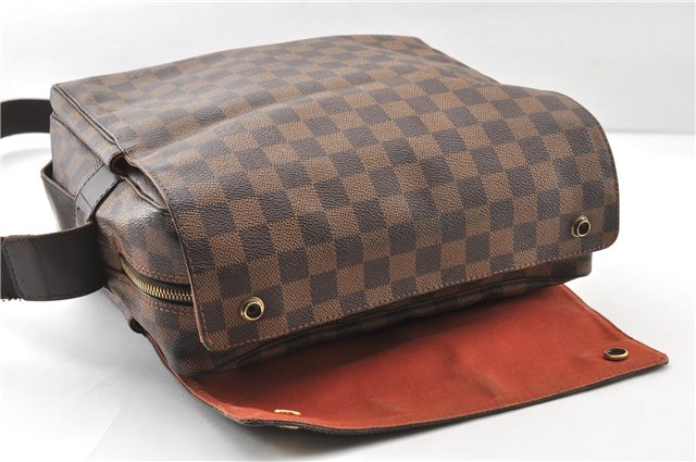 Authentic Louis Vuitton Damier Naviglio Shoulder Cross Body Bag N45255 LV 1253G