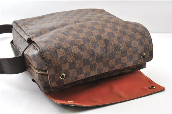 Authentic Louis Vuitton Damier Naviglio Shoulder Cross Body Bag N45255 LV 1253G