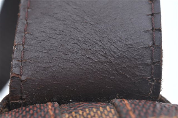 Authentic Louis Vuitton Damier Naviglio Shoulder Cross Body Bag N45255 LV 1253G