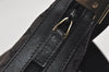 Authentic GUCCI Shoulder Cross Body Bag GG Canvas Leather 0190433 Black 1253I