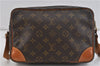 Auth Louis Vuitton Monogram Trocadero 27 Shoulder Cross Body Bag M51274 LV 1255D