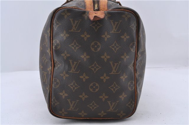 Authentic Louis Vuitton Monogram Sac Souple 35 Hand Boston Bag M41626 LV 1256D