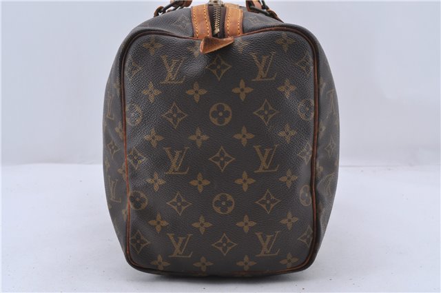 Authentic Louis Vuitton Monogram Sac Souple 35 Hand Boston Bag M41626 LV 1256D