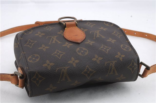 Auth Louis Vuitton Monogram Saint Cloud MM Shoulder Cross Bag M51243 LV 1257D