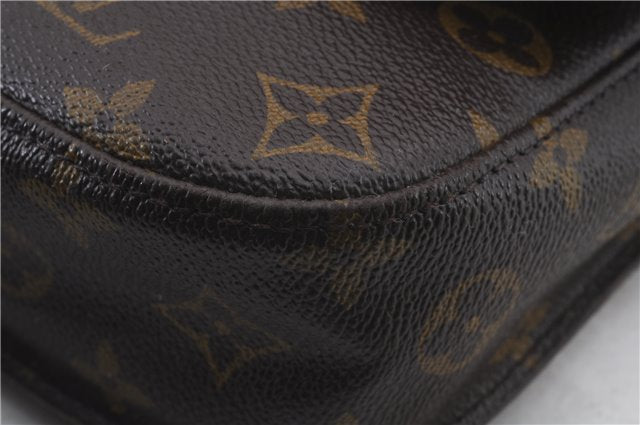 Auth Louis Vuitton Monogram Saint Cloud MM Shoulder Cross Bag M51243 LV 1257D