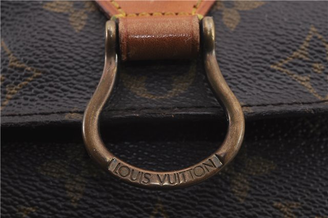 Auth Louis Vuitton Monogram Saint Cloud MM Shoulder Cross Bag M51243 LV 1257D