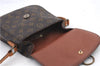 Auth Louis Vuitton Monogram Saint Cloud MM Shoulder Cross Bag M51243 LV 1257D