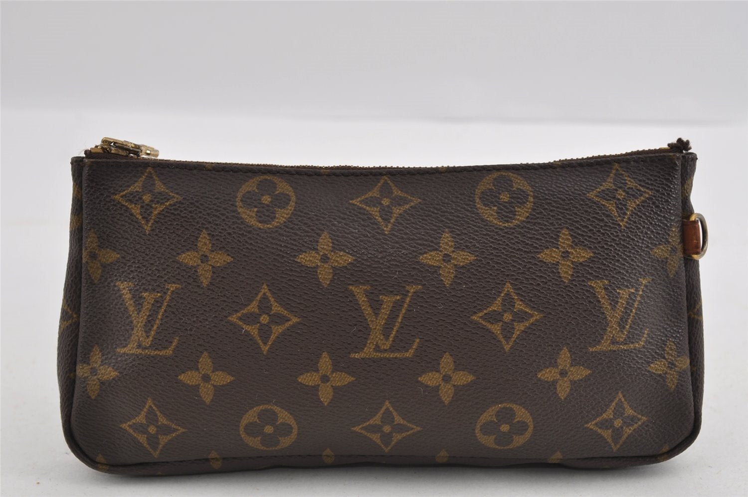Authentic Louis Vuitton Monogram Pouch Purse For Sac Shopping GM LV 1257I
