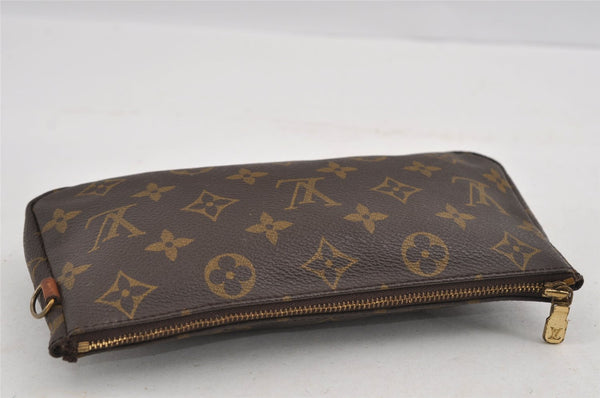 Authentic Louis Vuitton Monogram Pouch Purse For Sac Shopping GM LV 1257I