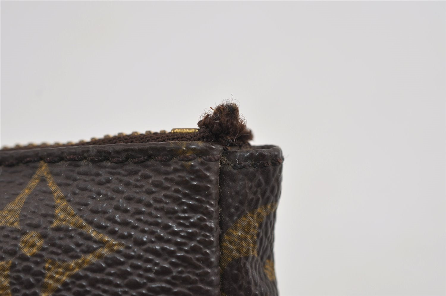 Authentic Louis Vuitton Monogram Pouch Purse For Sac Shopping GM LV 1257I