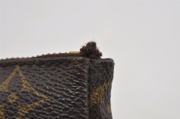 Authentic Louis Vuitton Monogram Pouch Purse For Sac Shopping GM LV 1257I