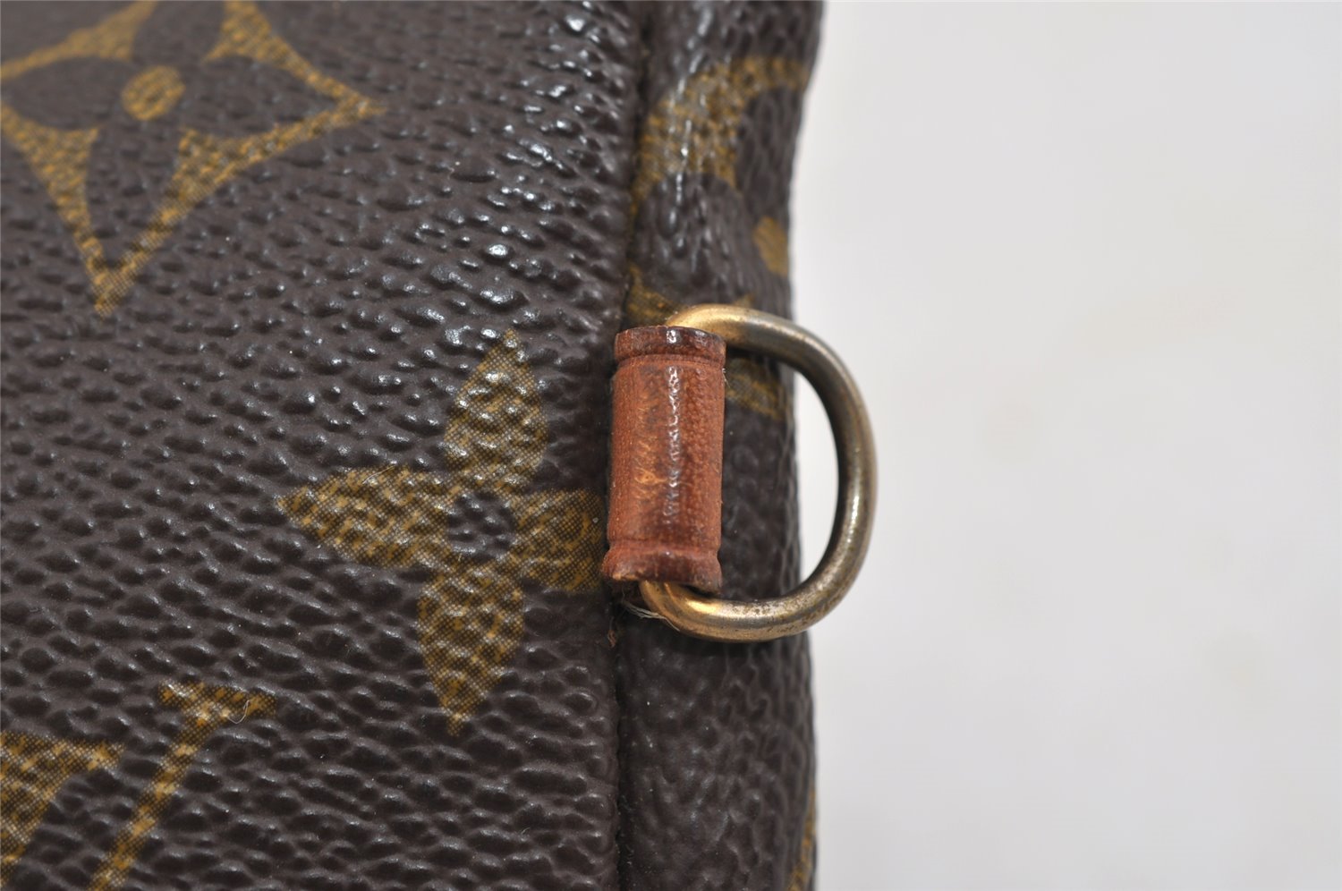 Authentic Louis Vuitton Monogram Pouch Purse For Sac Shopping GM LV 1257I