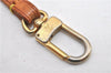 Auth Louis Vuitton Leather Strap For Pochette Accessoires Beige 13.8" Junk 1258G