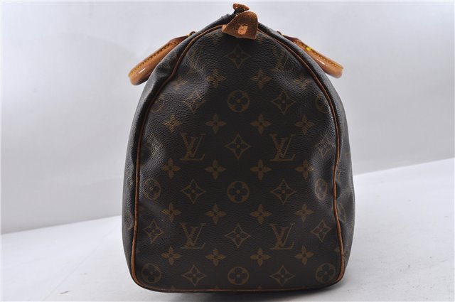 Authentic Louis Vuitton Monogram Speedy 40 Hand Bag M41522 LV 1259D